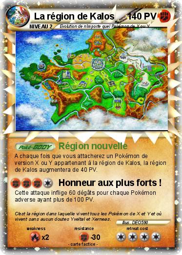 Pokemon La région de Kalos