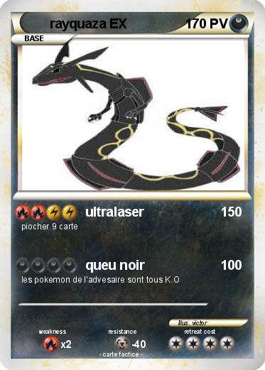 Pokemon rayquaza EX