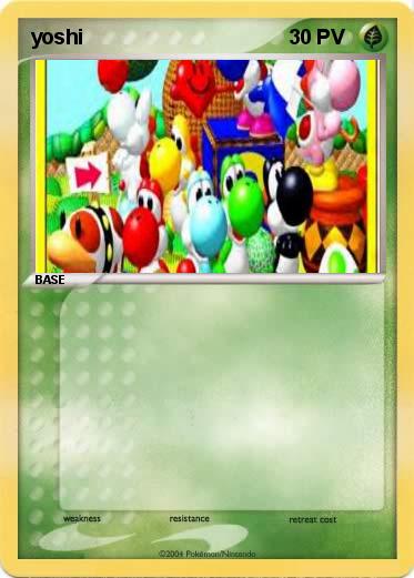 Pokemon yoshi