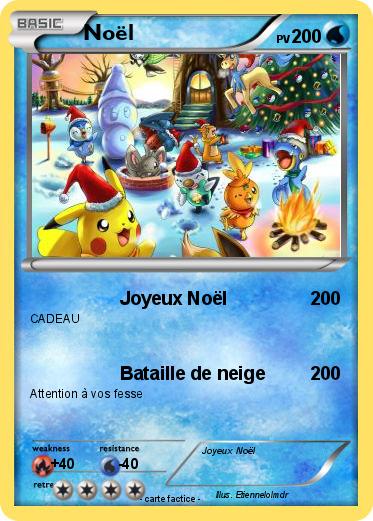 Pokemon Noël