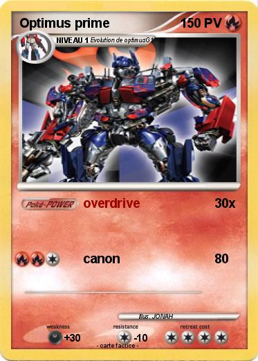Pokemon Optimus prime