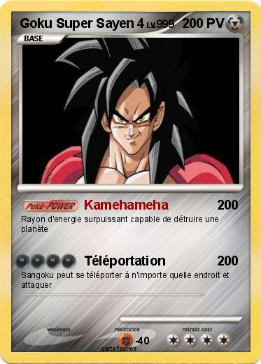 Pokemon Goku Super Sayen 4