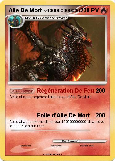 Pokemon Aile De Mort