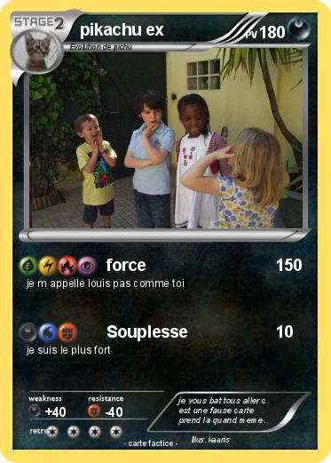 Pokemon pikachu ex