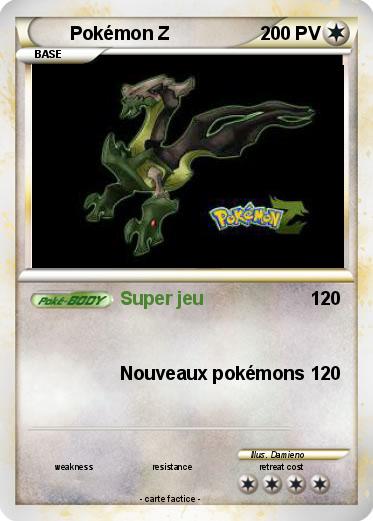 Pokemon Pokémon Z