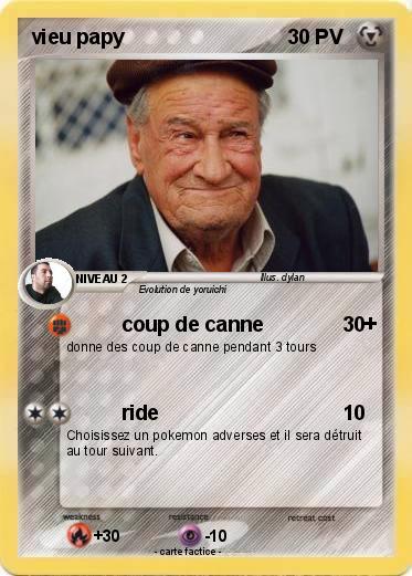 Pokemon vieu papy