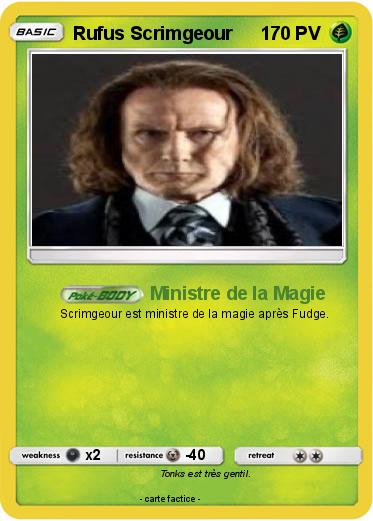 Pokemon Rufus Scrimgeour