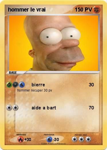 Pokemon hommer le vrai