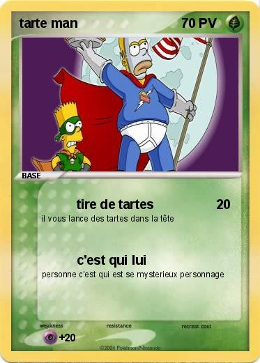Pokemon tarte man