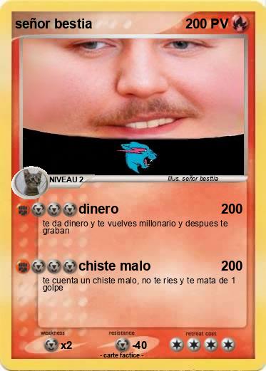 Pokemon señor bestia