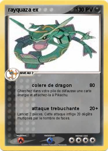 Pokemon rayquaza ex