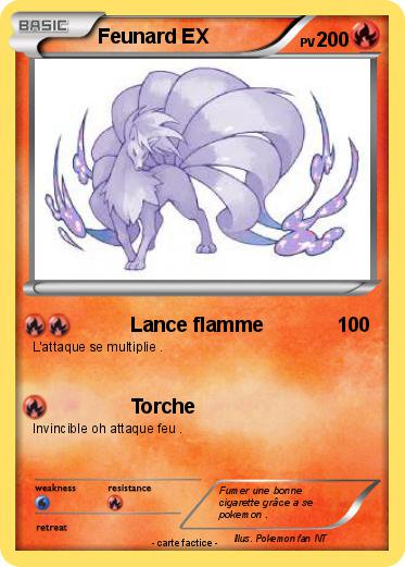 Pokemon Feunard EX