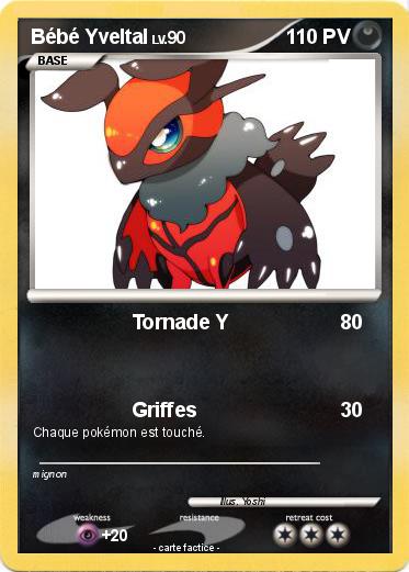 Pokemon Bébé Yveltal