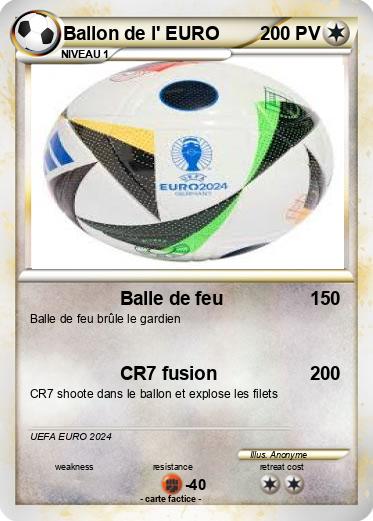 Pokemon Ballon de l' EURO