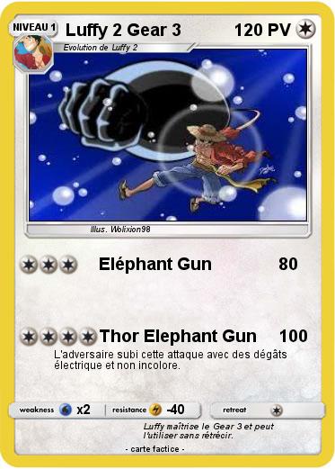 Pokemon Luffy 2 Gear 3