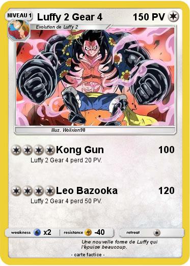 Pokemon Luffy 2 Gear 4