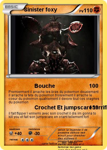 Pokemon Sinister foxy