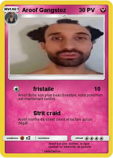 Pokemon Aroof Gangstoz