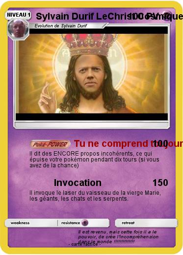 Pokemon Sylvain Durif LeChrist Cosmique