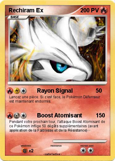 Pokemon Rechiram Ex