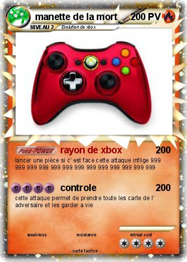 Pokemon manette de la mort