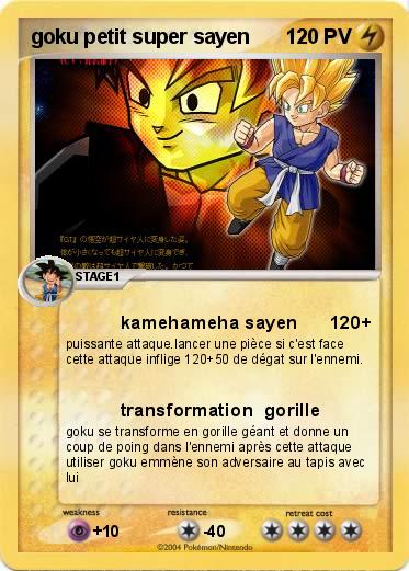 Pokemon goku petit super sayen