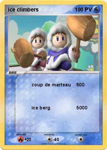 Pokemon ice climbers                 