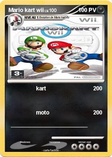 Pokemon Mario kart wii