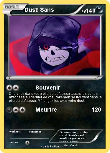 Pokemon Dust! Sans
