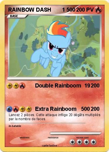 Pokemon RAINBOW DASH       1 500