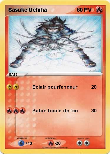 Pokemon Sasuke Uchiha