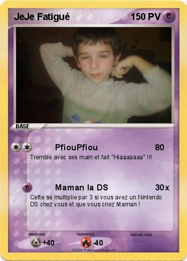 Pokemon JeJe Fatigué