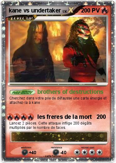 Pokemon kane vs undertaker
