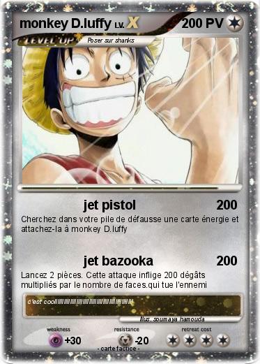 Pokemon monkey D.luffy