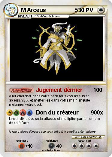 Pokemon M Arceus                   5