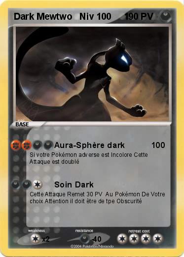 Pokemon Dark Mewtwo   Niv 100     1       