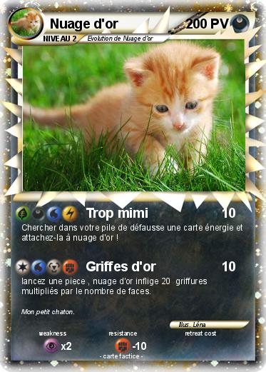 Pokemon Nuage d'or