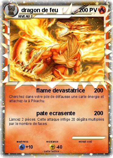 Pokemon dragon de feu