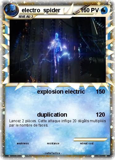 Pokemon electro  spider