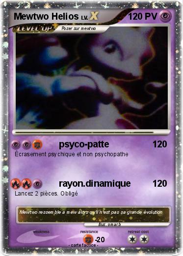 Pokemon Mewtwo Helios