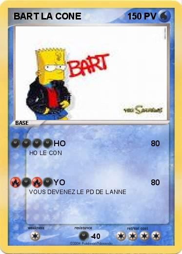 Pokemon BART LA CONE