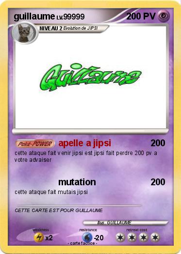 Pokemon guillaume