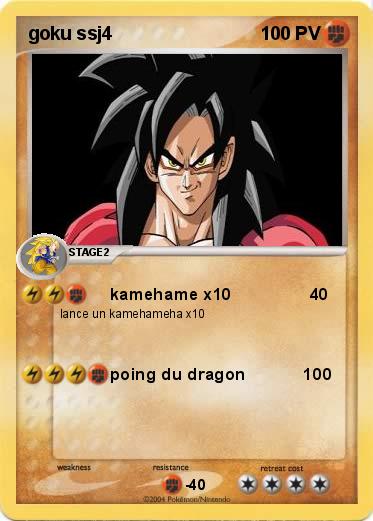 Pokemon goku ssj4