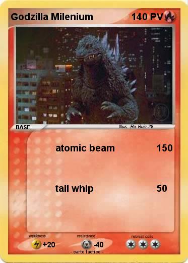 Pokemon Godzilla Milenium