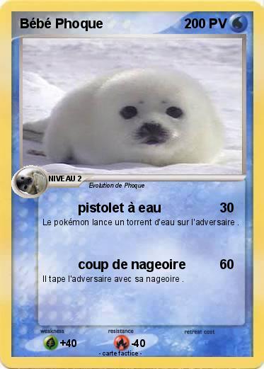 Pokemon Bébé Phoque