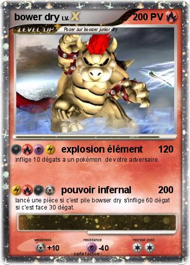 Pokemon bower dry