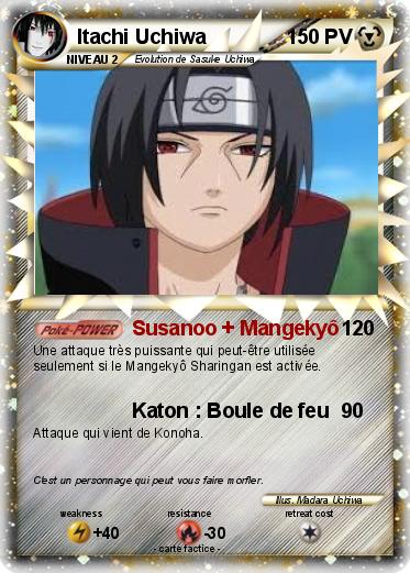 Pokemon Itachi Uchiwa