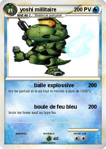 Pokemon yoshi millitaire
