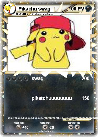 Pokemon Pikachu swag