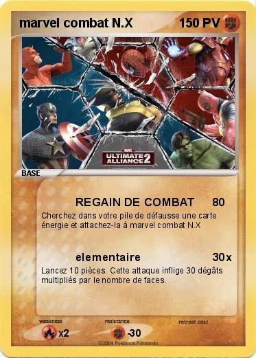 Pokemon marvel combat N.X